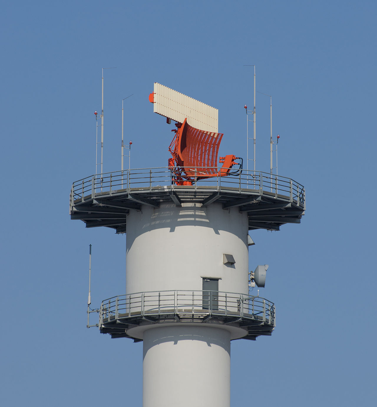 Real-world photo of a ASR-11 Airport Surveillance Radar in use