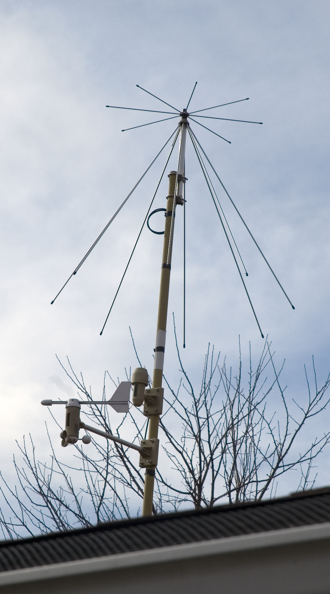 Real-world photo of a Discone in use